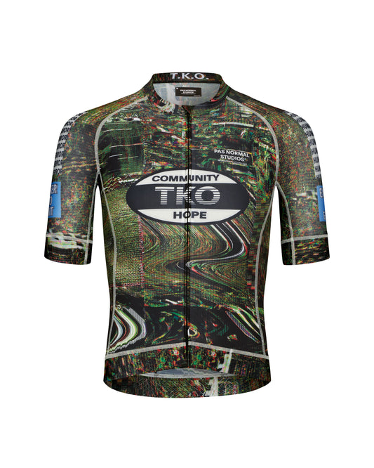 Pas Normal Studios - Mechanism T.K.O Men's SS25 Jersey  Pas Normal Studios S Human Error Green 