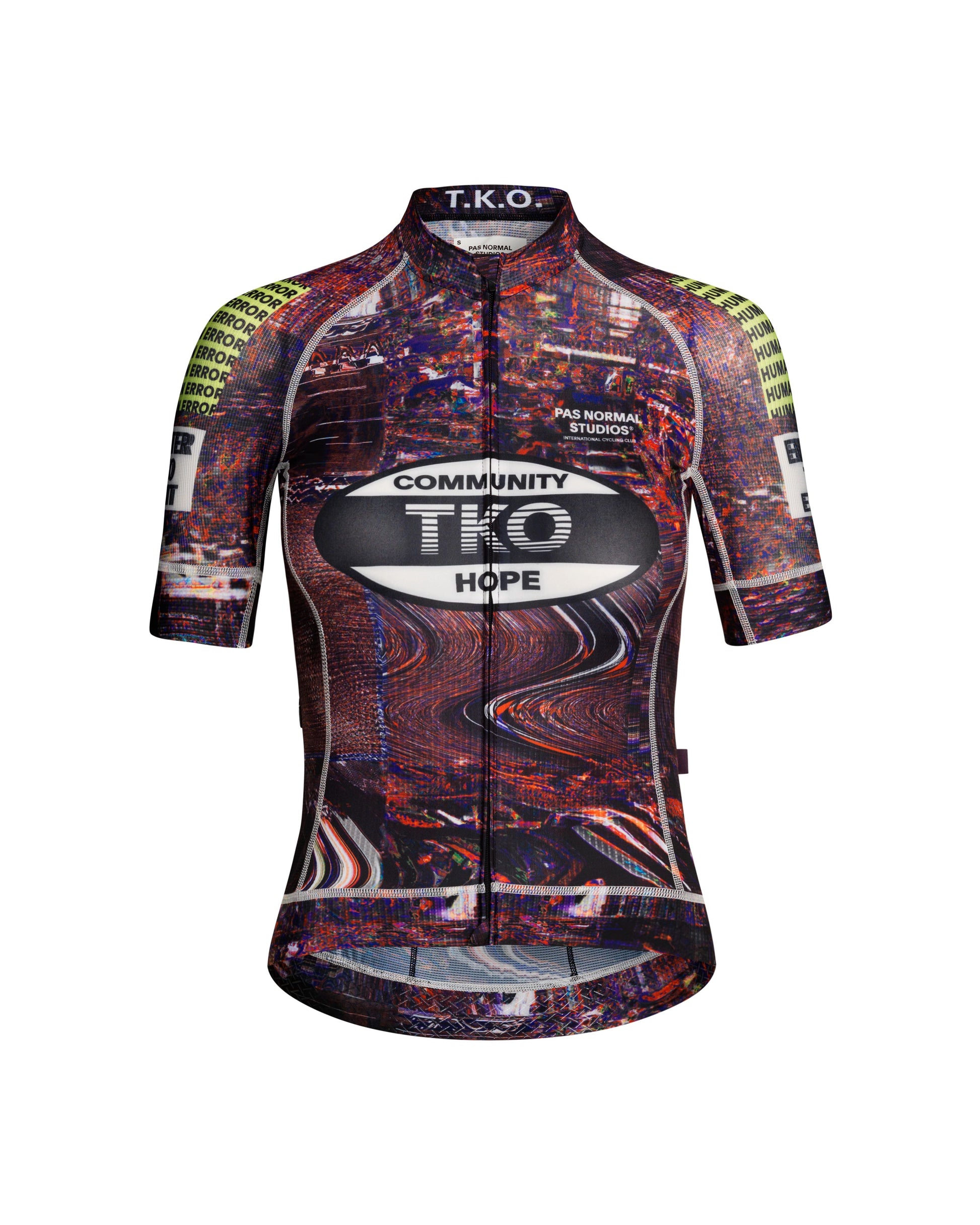 Pas Normal Studios - Jersey Mechanism T.K.O Women SS25 Maillots Pas Normal Studios XS Human Error Pink 