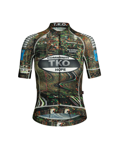 Pas Normal Studios - Jersey Mechanism T.K.O Women SS25 Maillots Pas Normal Studios XS Human Error Green 