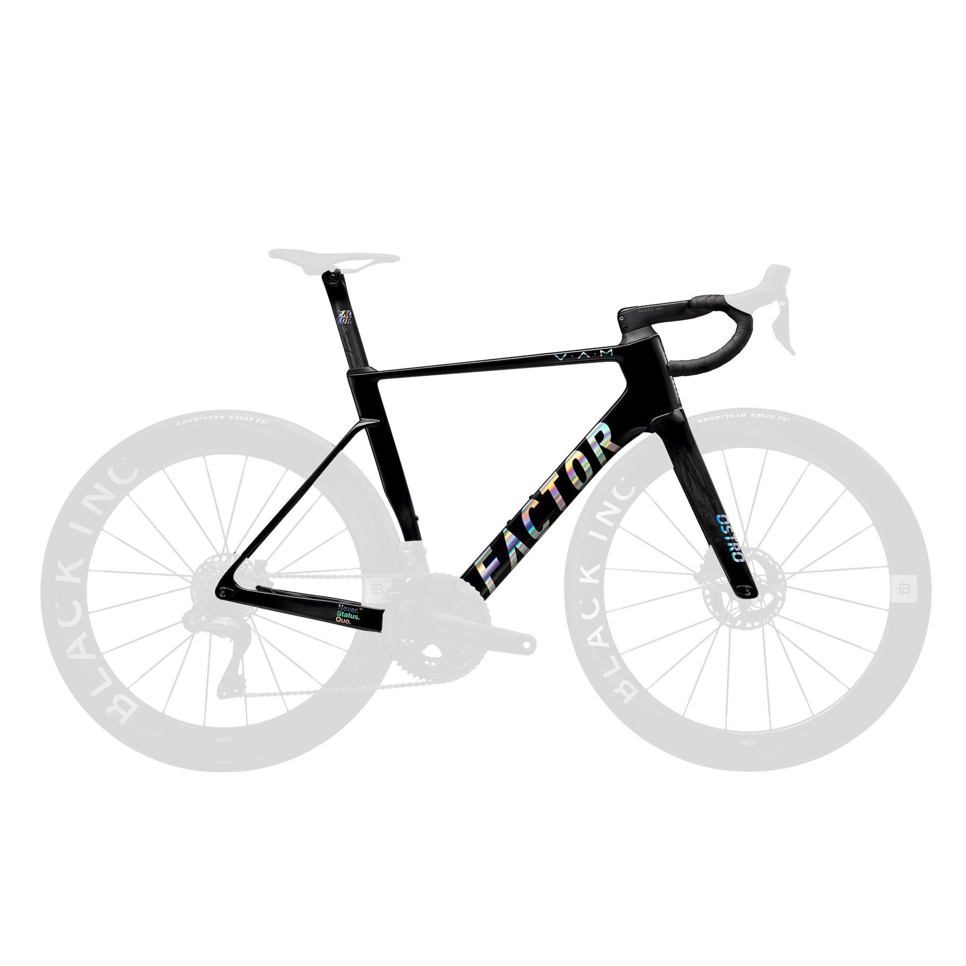 Factor - Ostro VAM 2.0 Premium Package (Frameset) Road bikes Factor Gloss Chrome Shimano 45cm