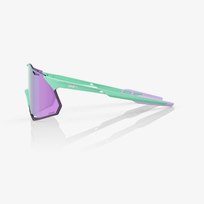 100% - Hypercraft Soft Tact Mint/HiPER® Lavender Mirror Lens goggle Sunglasses 100% 