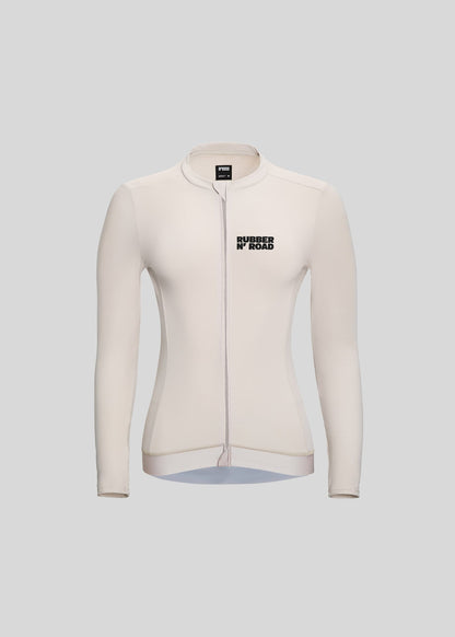 Rubber N' Road - Jersey Long Uniform Winter Women Long Sleeve Jerseys  Rubber N' Road Fog XS 