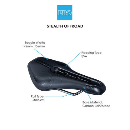 Pro - Stealth OffRoad Saddle Selles Pro 