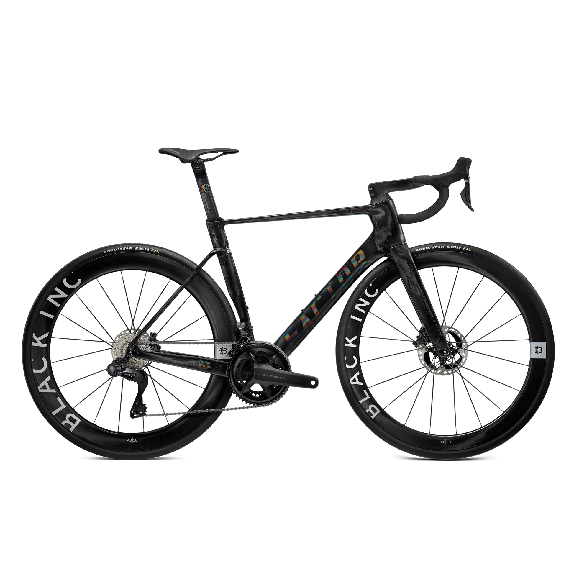 Factor - Ostro VAM 2.0 Premium Complete Road Bikes Factor Black Sram RED with Powermeter 