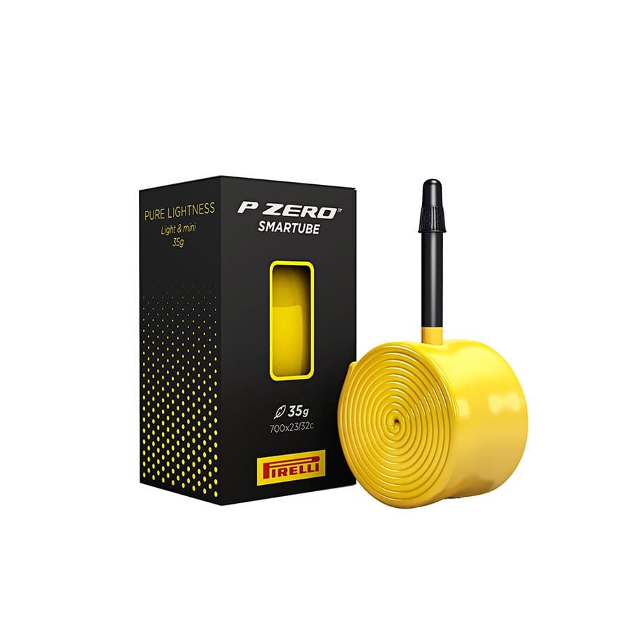 Pirelli- P ZERO SmarTUBE EVO, Inner tube, Presta, Length: 42mm, 700C, 25-28C velocartel 