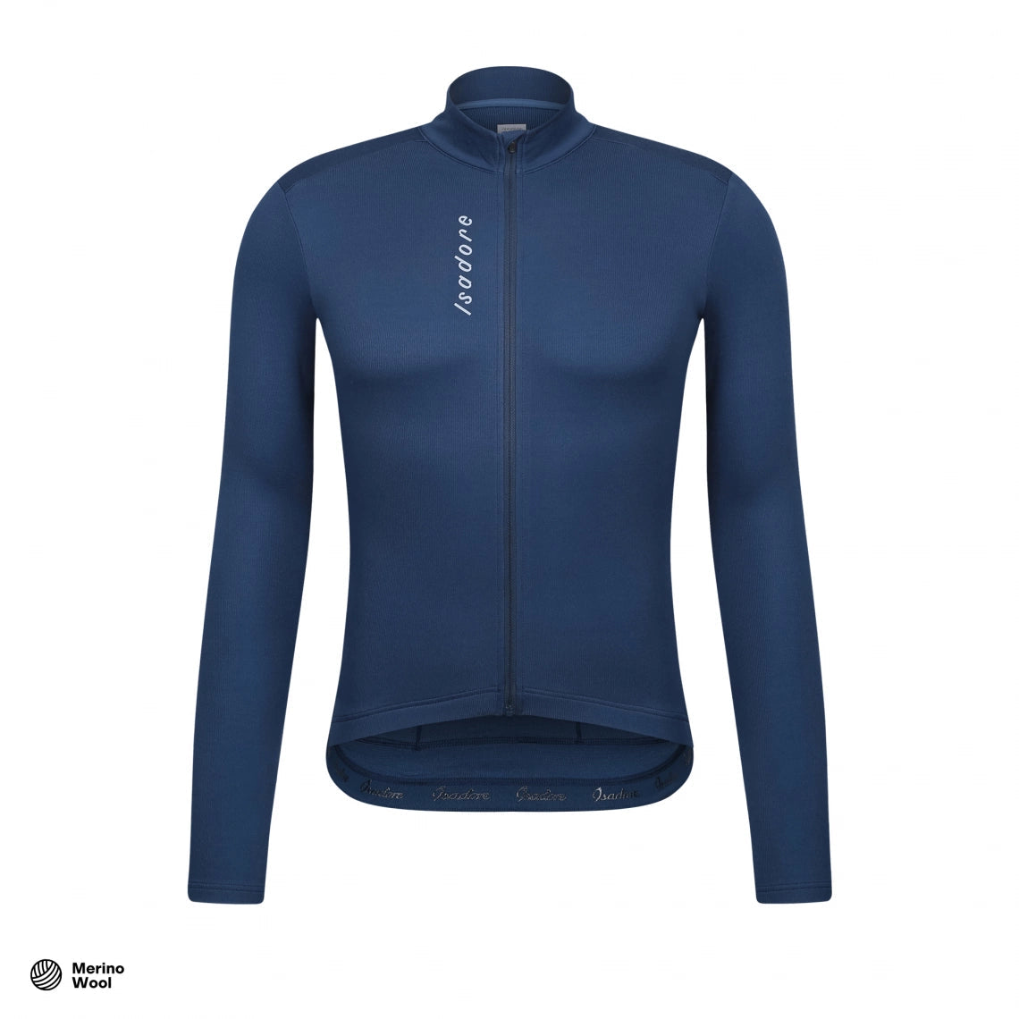 Isadore - Jersey Long Signature Thermal Homme Long Sleeve Jerseys Isadore S Indigo Blue 