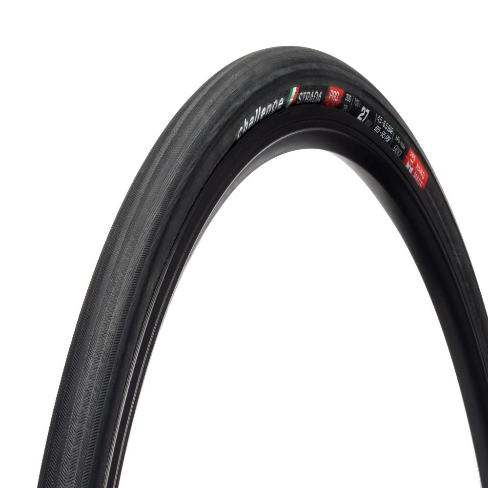 Strada Pro 700x27 300TPI Black tire Tires Challenge 