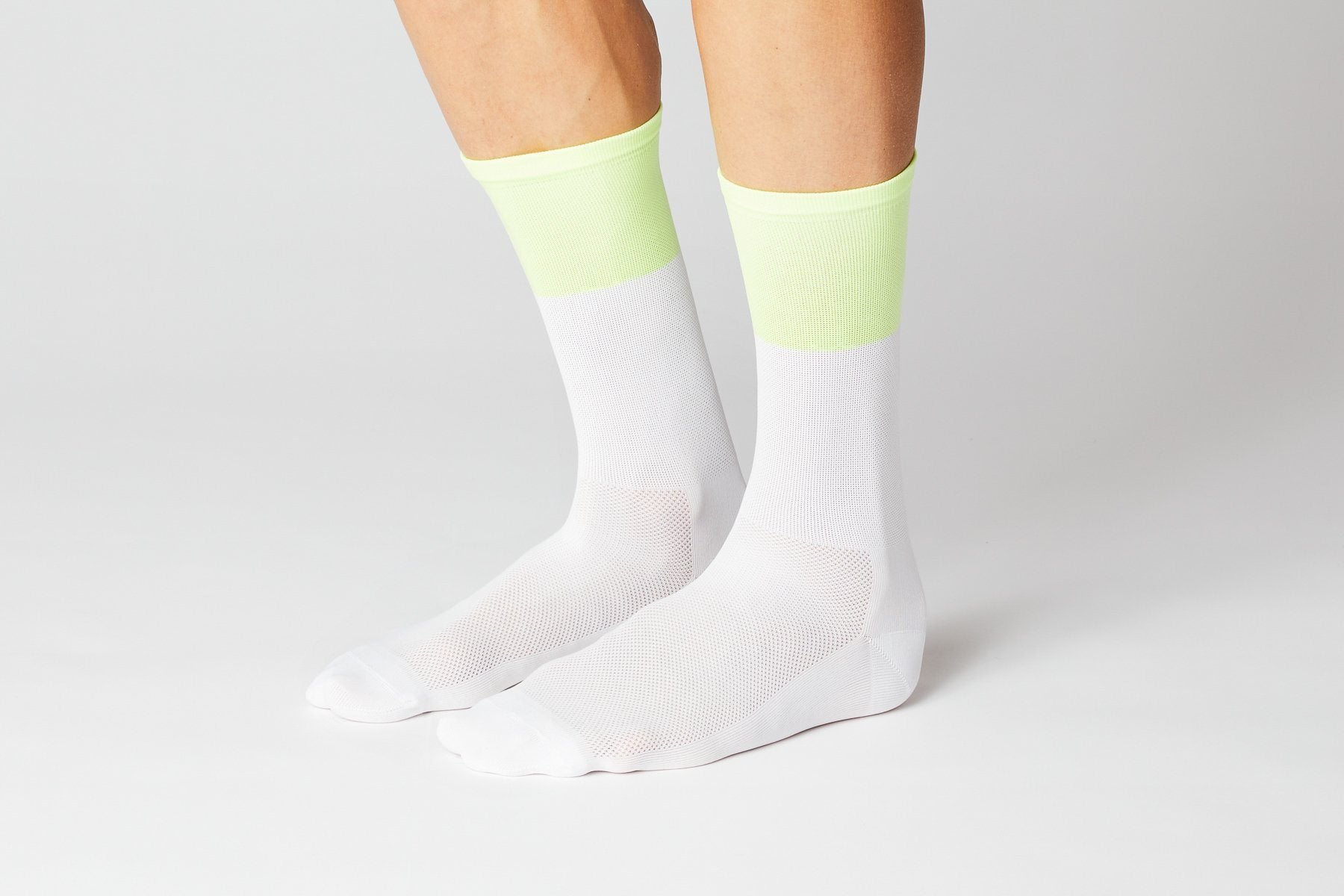 Socks BLOCK White/Neon Socks Fingerscrossed 