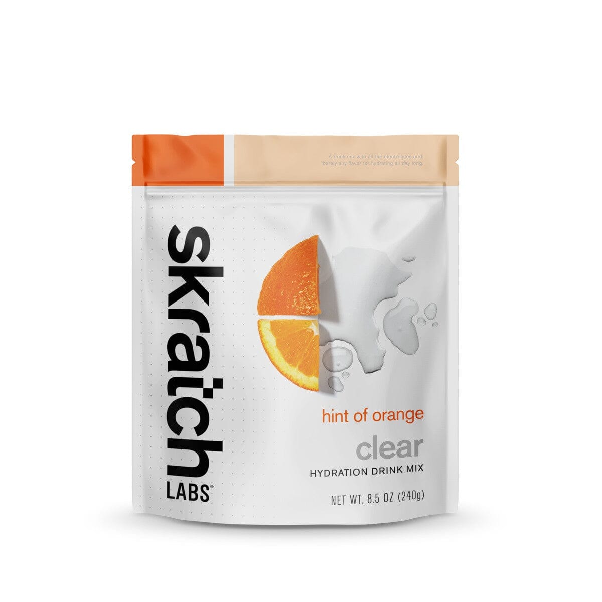 Skratch Labs - Clear Drink 240g Nutrition Skratch Hint of Orange 