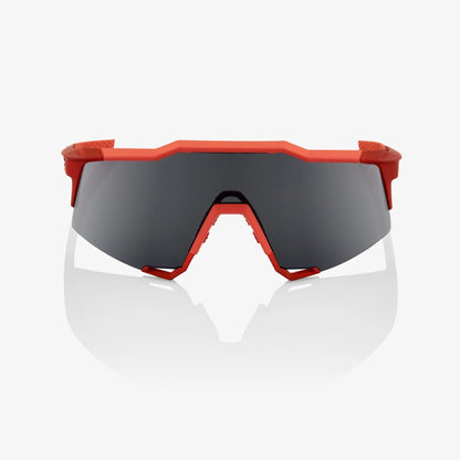 Sunglasses Speedcraft | Soft Tact Coral - Black Mirror Lens Sunglasses 100% 