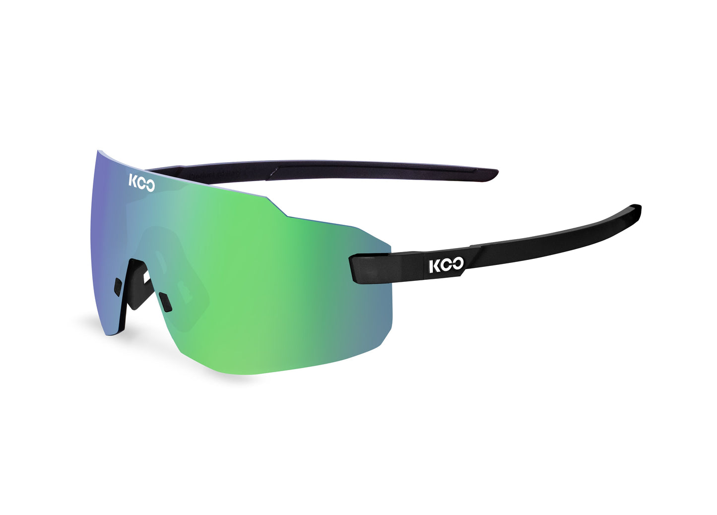 KOO - Supernova / Black Matt / Green Sunglasses KOO 