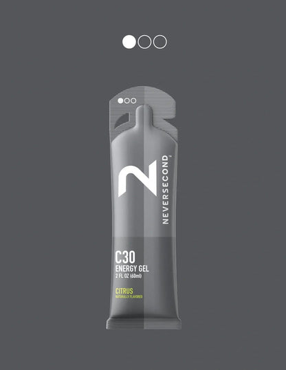 Neversecond - Neversecond Citrus C30 Nutrition Gel 