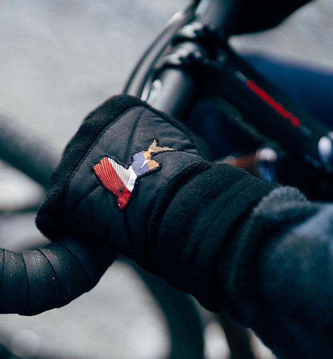 Gravel Gloves Black Gloves Café du Cycliste 