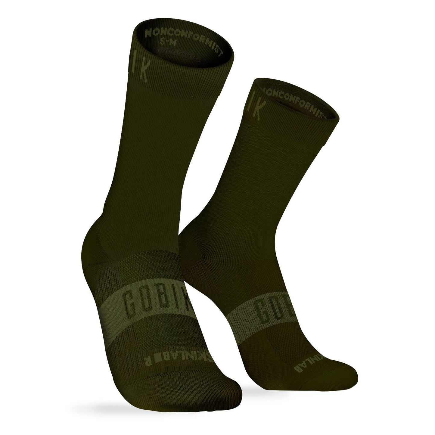 Gobik - Socks PURE Unisex Socks Gobik Army S/M 