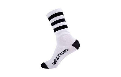 Socks White Stripes Socks Café du Cycliste 