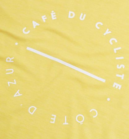 Yellow Logo T-Shirts Café du Cycliste 