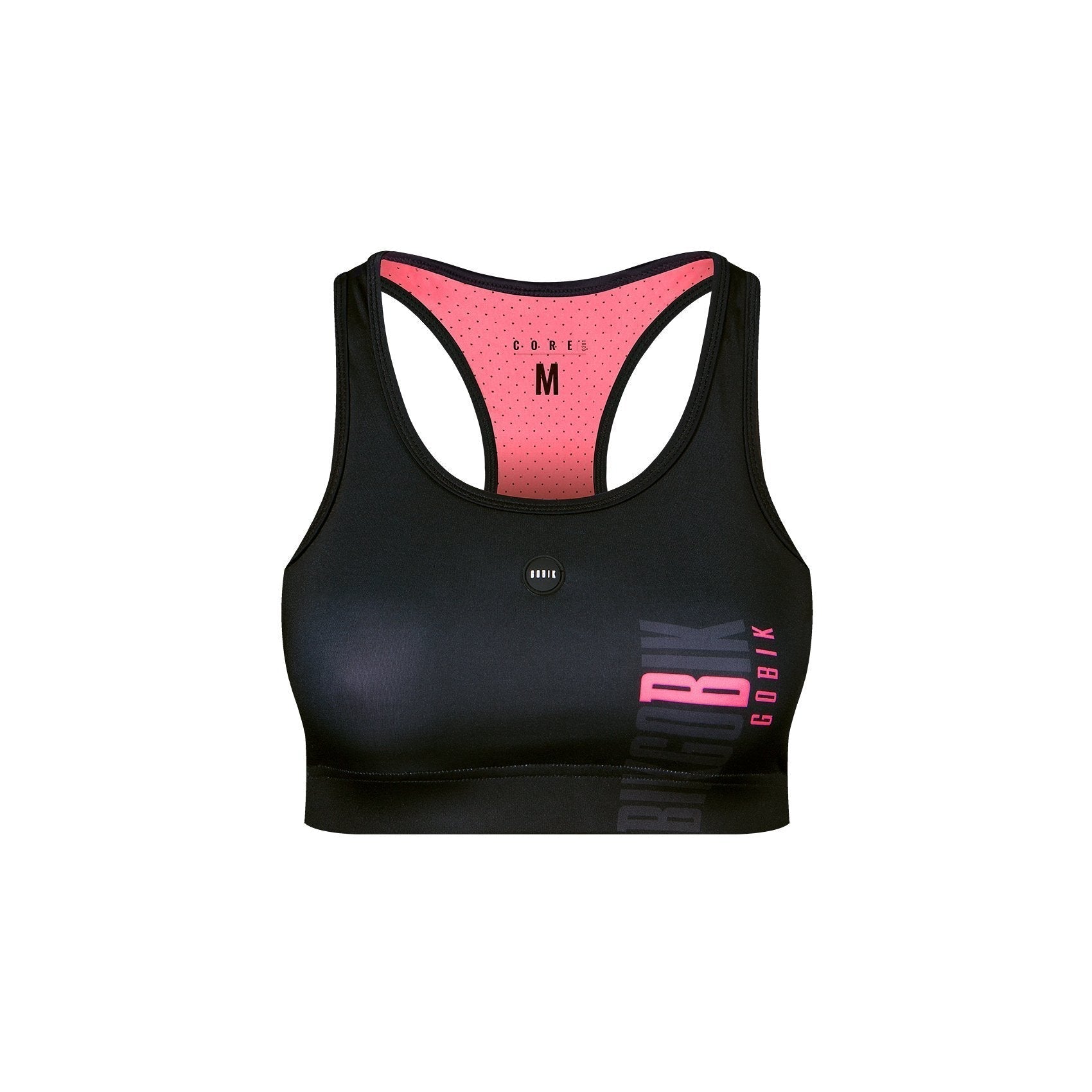 Gobik - Core Sports Bra Base Layers Gobik Black/Pink XS 